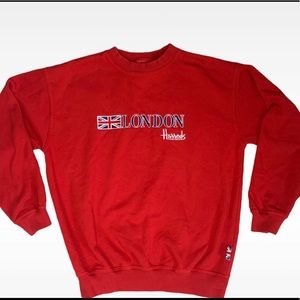 🇬🇧 Red London Crew Neck 🇬🇧